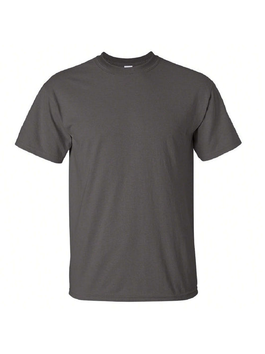 Gildan Mens Ultra Cotton Short Sleeve T-Shirt (Charcoal)