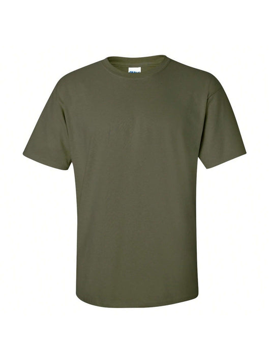 Gildan Mens Ultra Cotton Short Sleeve T-Shirt ( Green)