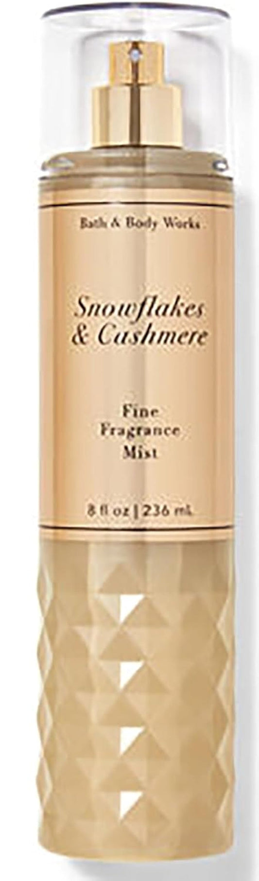 Fine Fragrance Body Spray Mist 8 fl oz (Snowflakes & Cashmere)