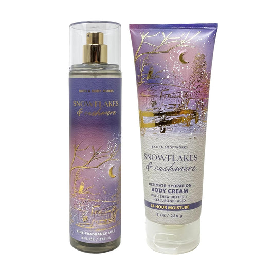 Fragrance Gift Sets (Snowflakes Cashmere Mist - Cream)