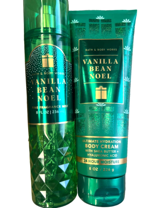 Fragrance Gift Sets (Vanilla Bean Noel Mist - Cream) Packaging Varies