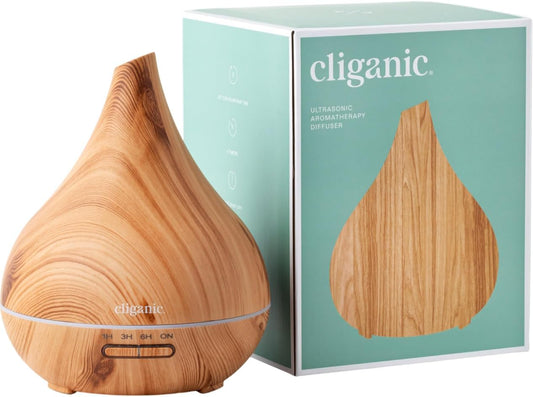 Ultrasonic Aromatherapy Diffuser, 400Ml Ultrasonic for Essential Oils Aromatherapy, Home & Office