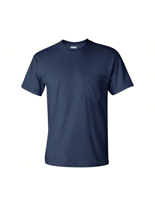 Gildan Ultra Cotton Pocket T-Shirt (Navy)